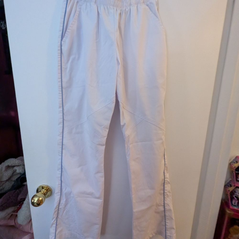 White Athletic Pants